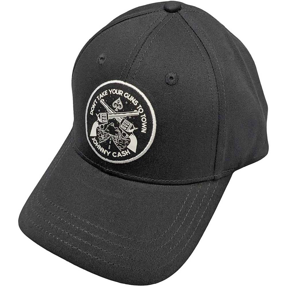 Johnny Cash - Don't Take Your Guns Snapback Cap - Black